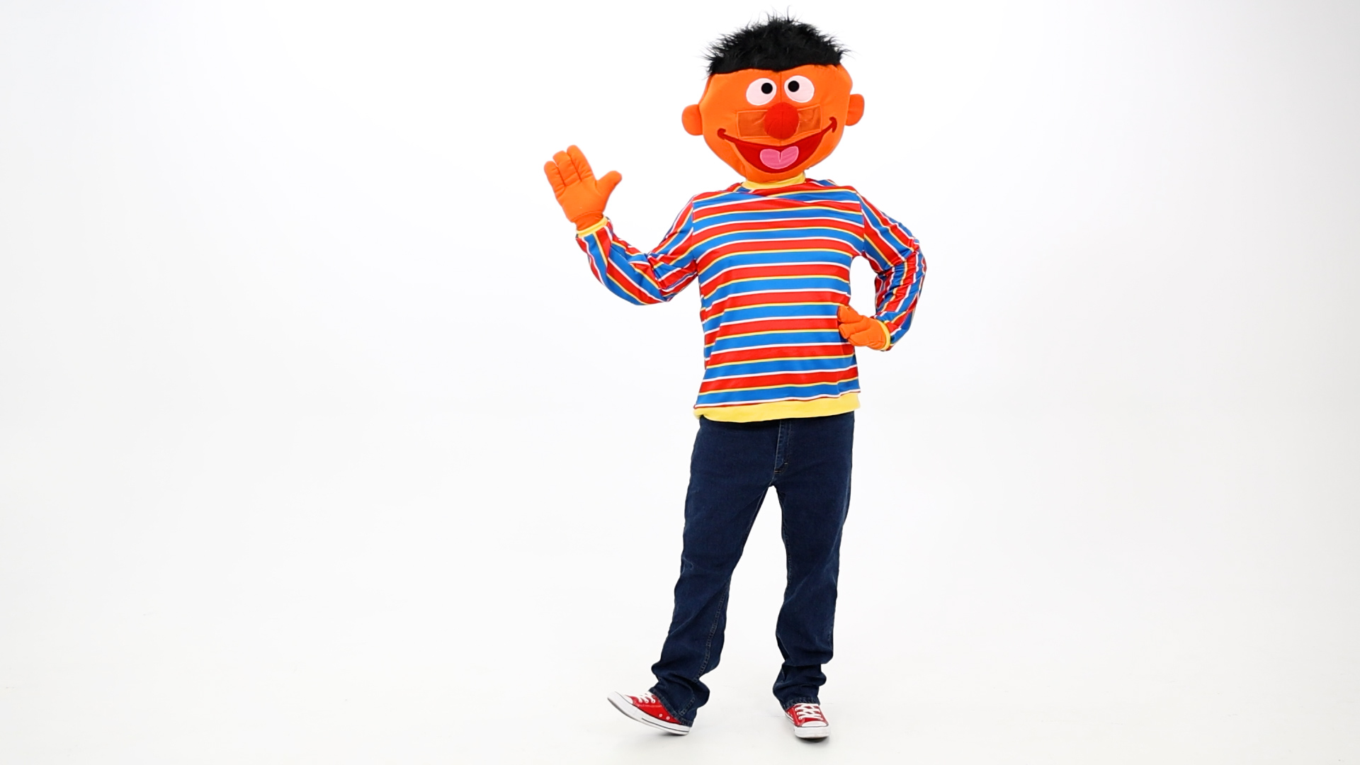 FUN2560PL Plus Size Sesame Street Ernie Mascot Costume for Men